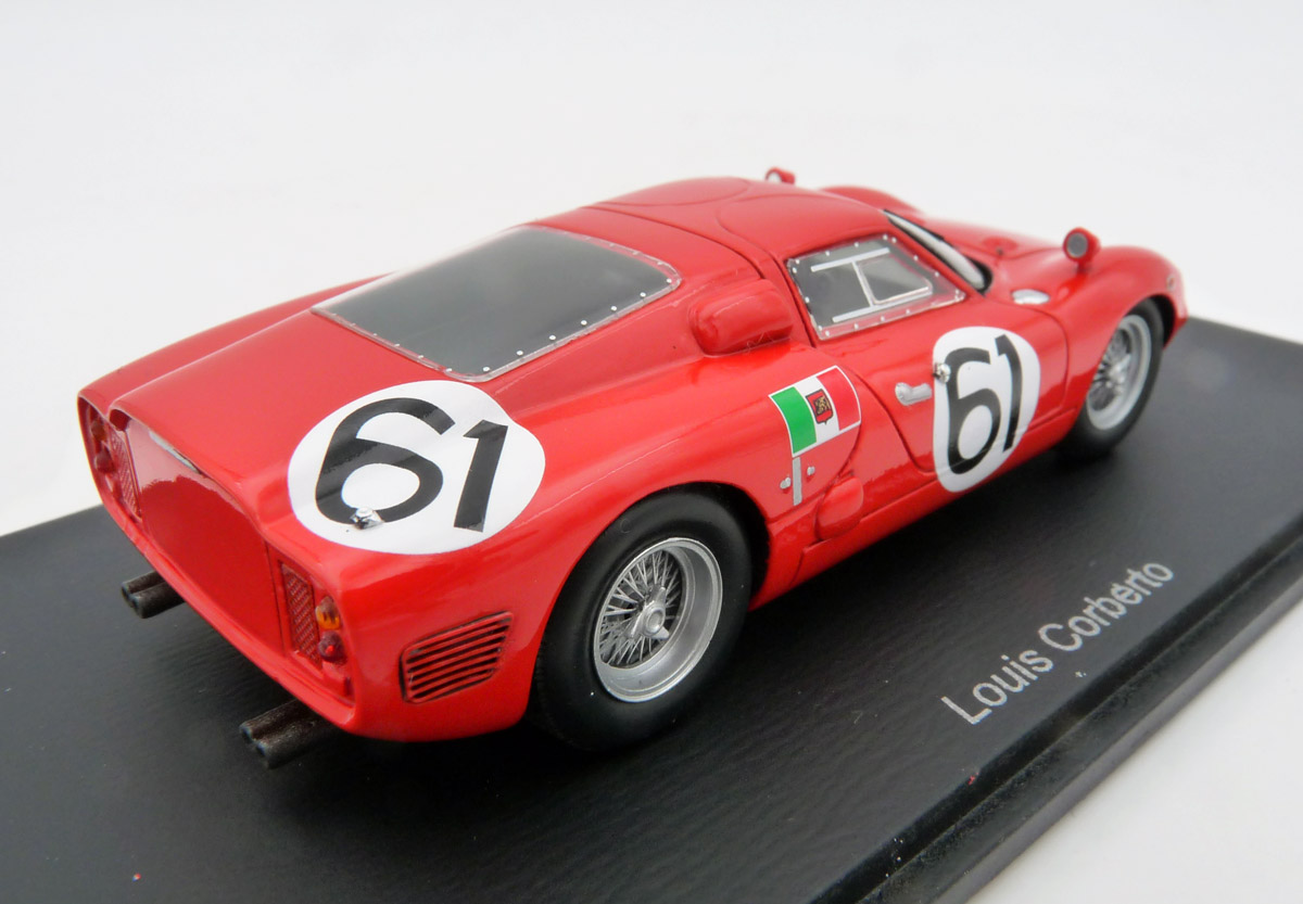 spark-S9252-2-Serenissima-Coupé-Test-Day-Le-Mans-1966-Louis-Coberto