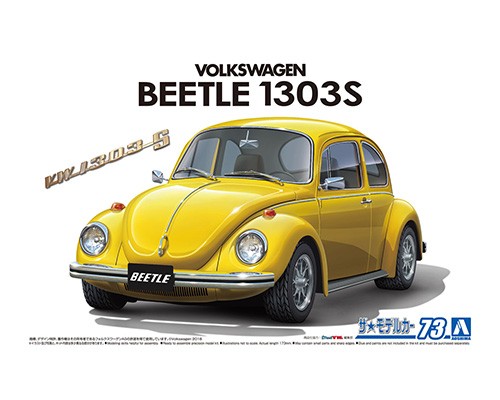 aoshima-4905083061305-VW-Käfer-1303S-Limousine-große-Rückleuchten-luftgekühlt-aircooled-Beetle