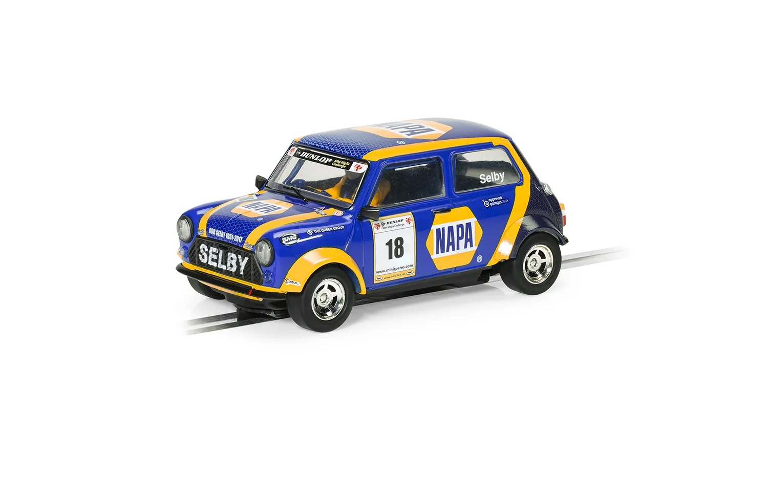 scalextric-C4414-1-Mini-Miglia-NAPA-Lewis-Selby-Rob-Racing-Engines