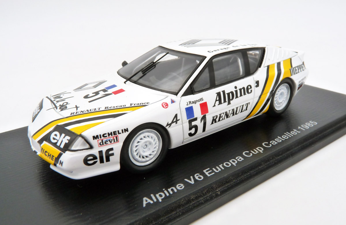 spark-S5473-1-Alpine-Renault-V6-Europa-Cup-Castellet-1985-Jean-Ragnotti-Garage-de-la-Lys-Vive-le-Sport