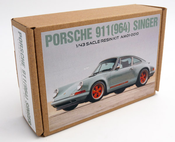 alpha-model-AM01-0010-1-Porsche-911-964-Singer-Kleinserien-Bausatz-Resine-1-zu-43-Singerporsche-Retro