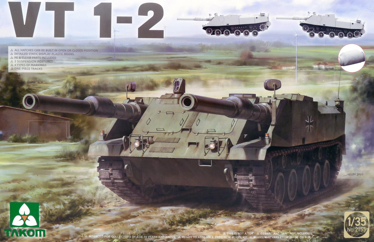 takom-2155-1-Panzer-VT1-2-Versuchsträger-Bundesamt-für-Wehrtechnik-und-Beschaffung-Bundeswehr