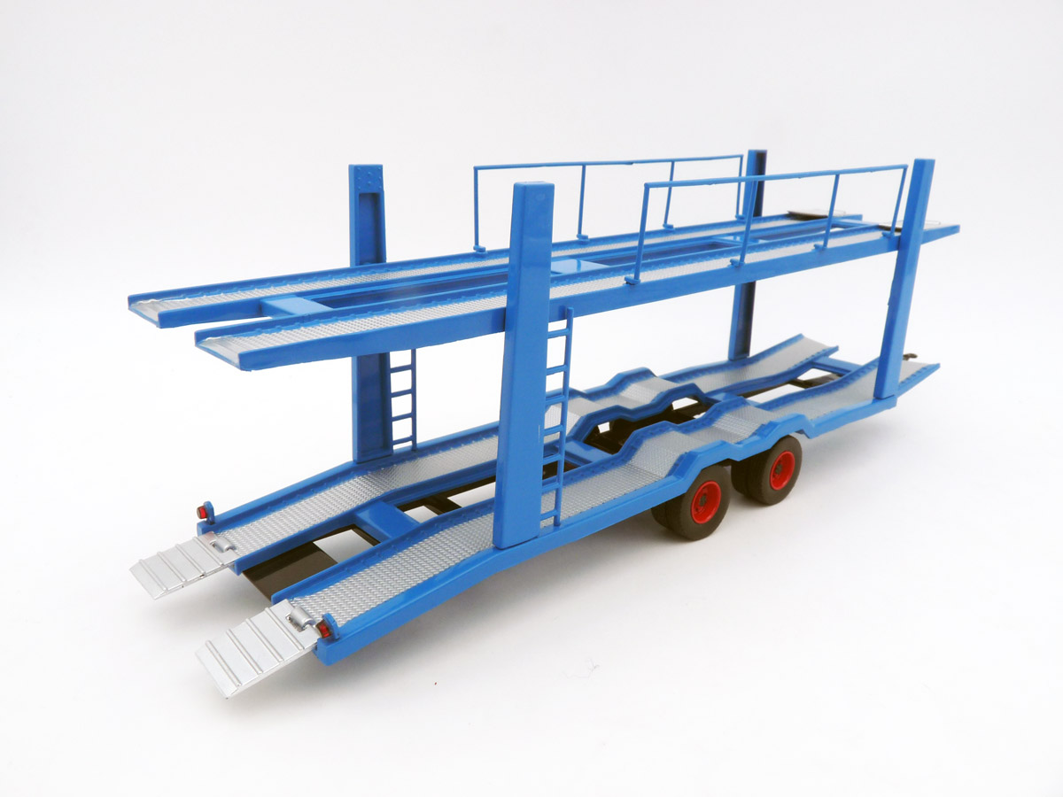 ixo-TTRX034-5-MAN-F7-Autotransporter-1970-blau-Spedition-Fahrzeugtransporte
