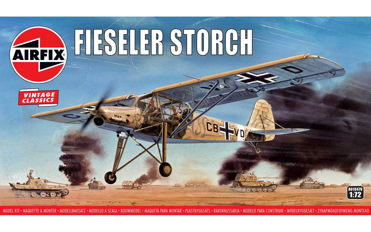 airfix-A01047V-Fieseler-Storch-Aufklärer-Beobachtungsflugzeug airfix-A01047V-Fieseler-Storch-Aufklärer-Beobachtungsflugzeug