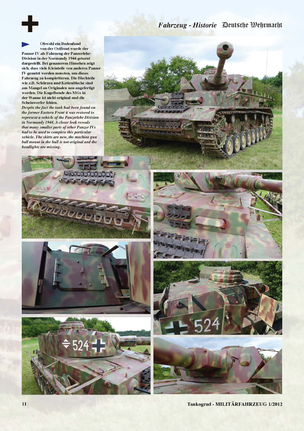 Tankograd Militärfahrzeug - Magazin Ausgabe 1/2012