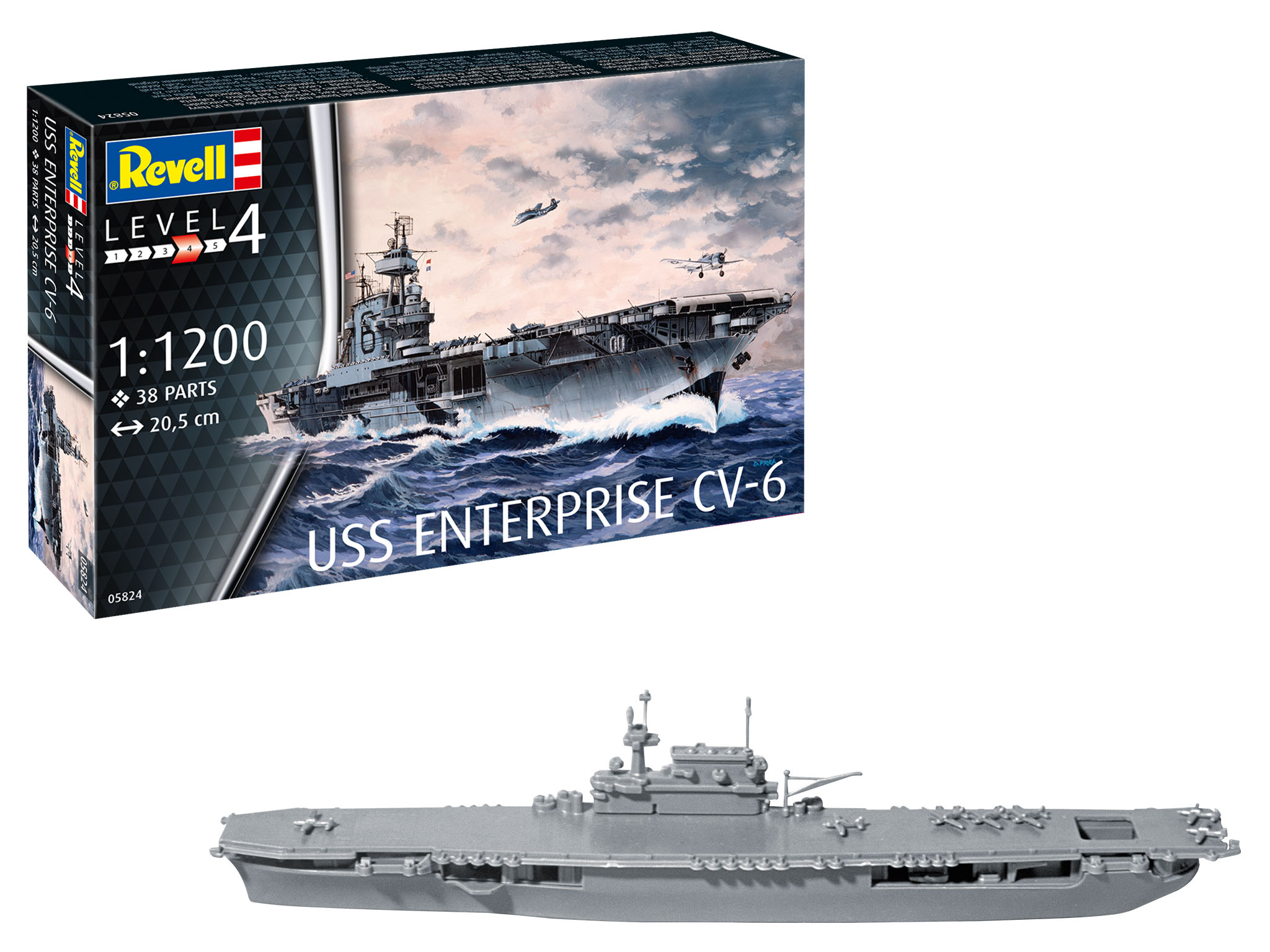 revell-05824-USS-Enterprise-CV-6-Flugzeugträger