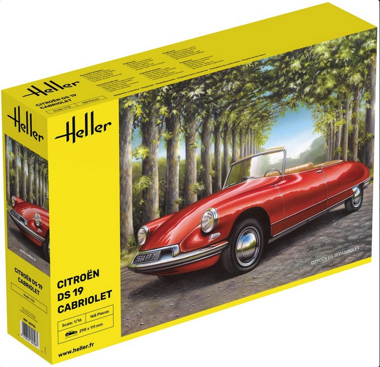 heller-80796-1-Citroen-DS-19-Cabriolet-Bausatz heller-80796-1-Citroen-DS-19-Cabriolet-Bausatz