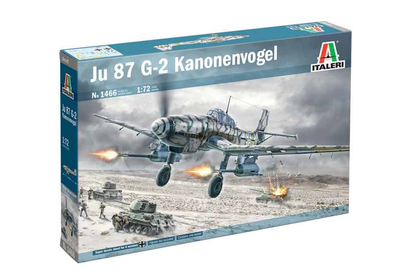 italeri-1466-1-Ju-87-G-2-Kanonenvogel-Bausatz