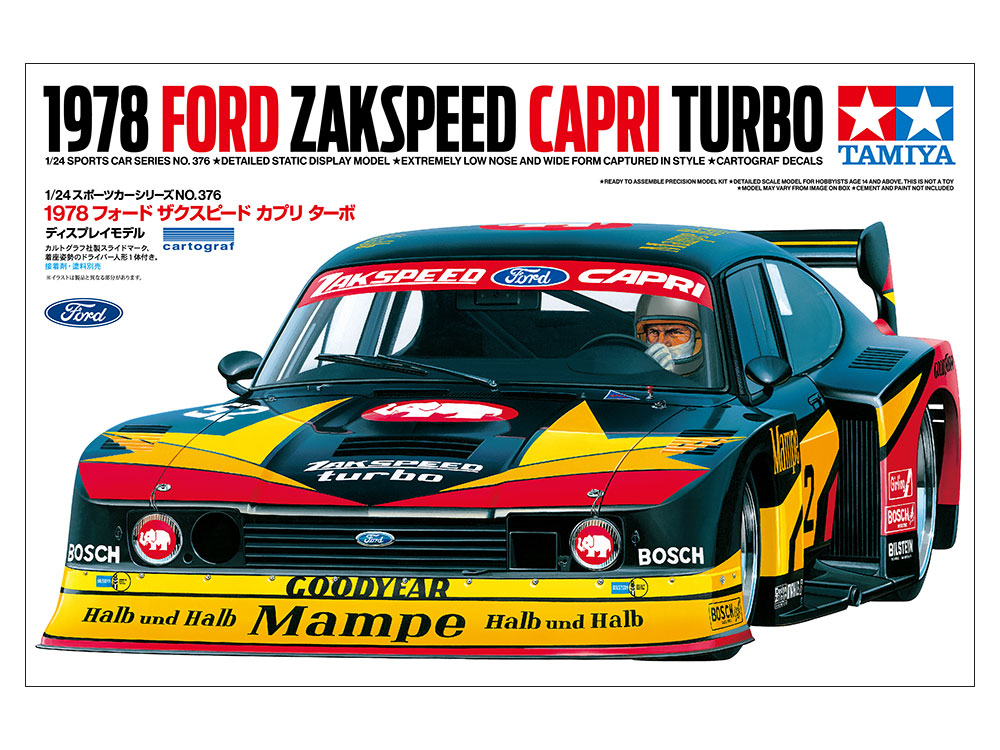 Tamiya-24376-2-Ford-Capri-Zakspeed-Turbo-Gruppe-5-Mampe-Hans-Heyer-Artwork