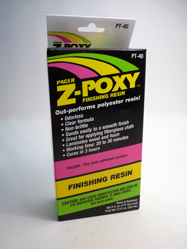 Pacer "ZPoxy Finishing Resin" Epoxyd Resine 117 ml. / 117 ml. P008283