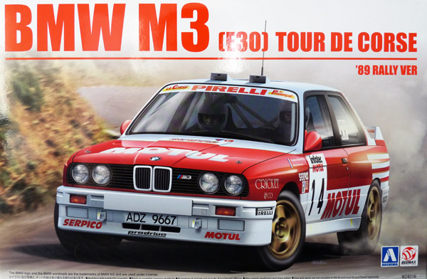 aoshima-105061-BMW-M3-E30-Tour-de-Corse-1989 aoshima-105061-BMW-M3-E30-Tour-de-Corse-1989