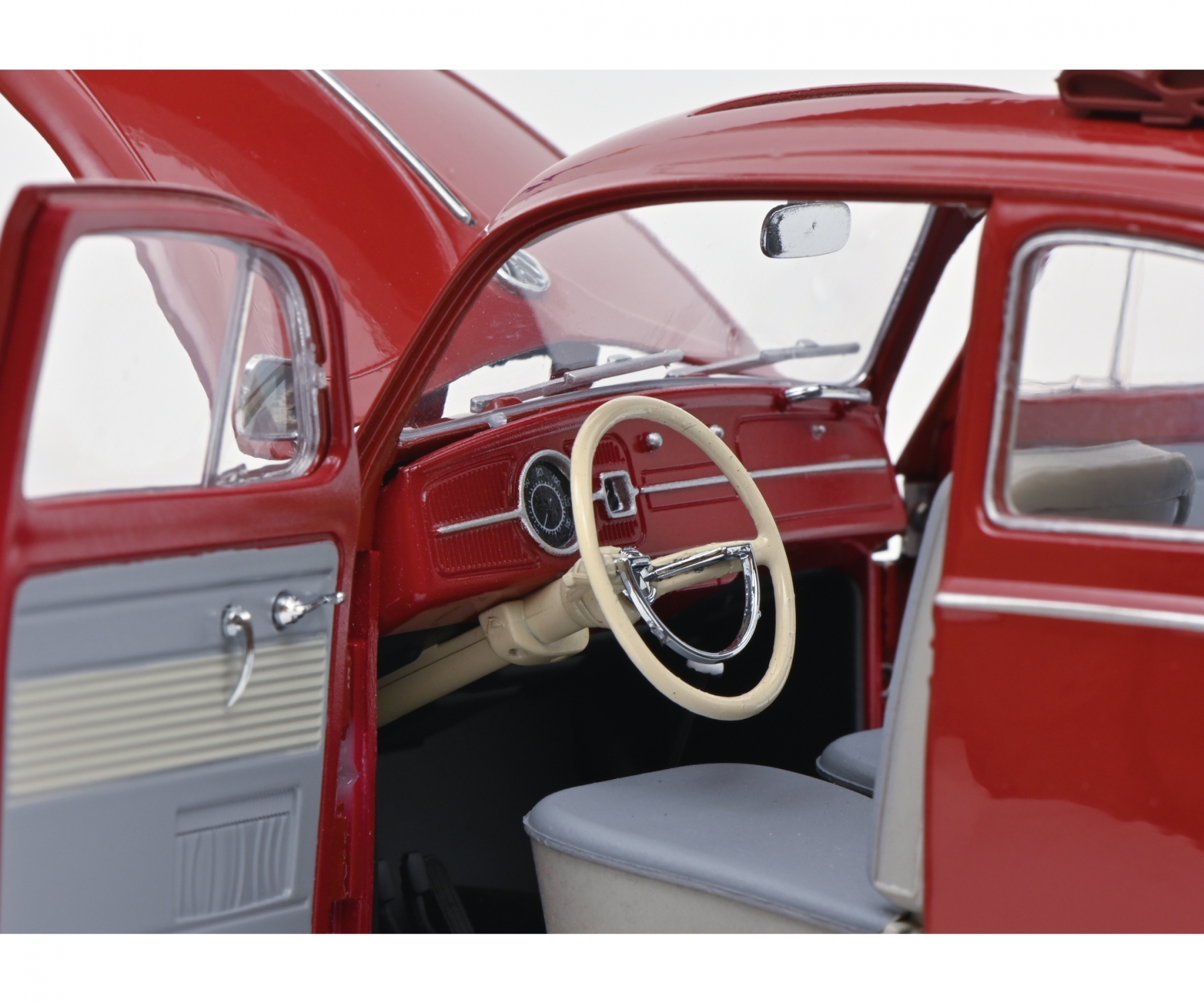 schuco-450043300-2-VW-Käfer-Faltdachlimousine-1963-rubinrot