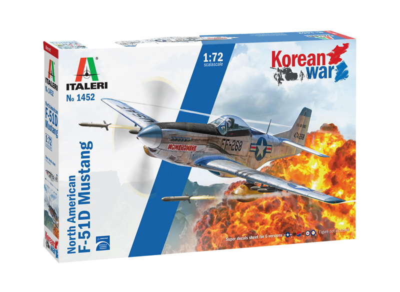 italeri-1452-1-North-American-F-51D-Mustang-Korean-War