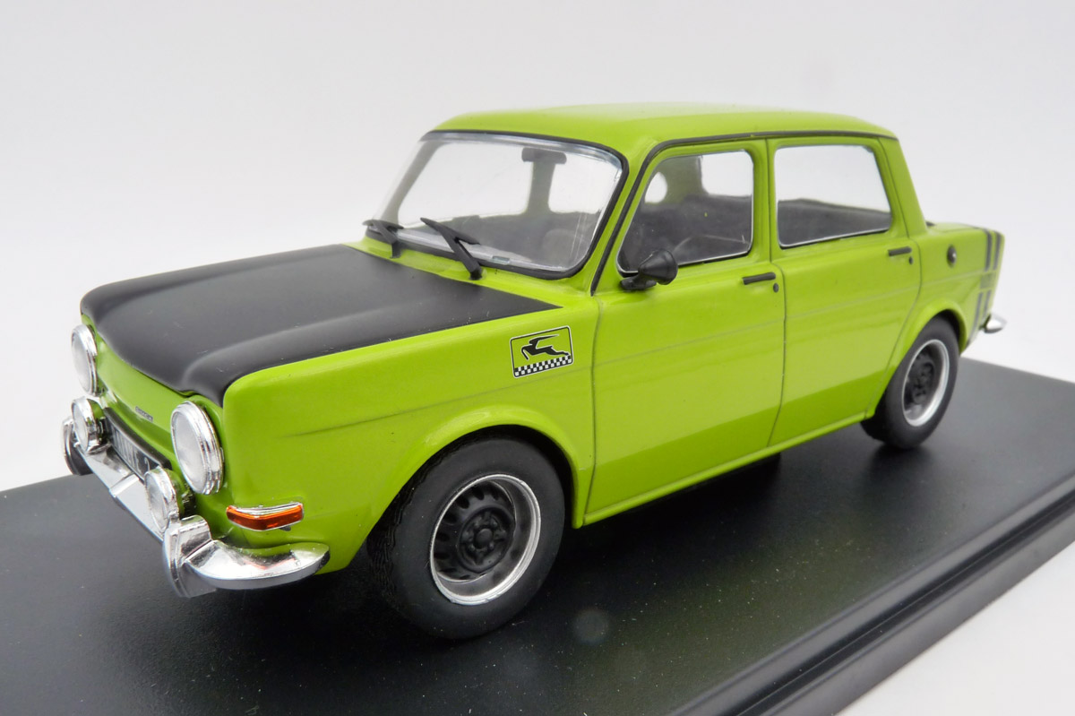 whitebox-WB124246-1-Simca-Rallye-2-1960-hellgrün-metallic-mattschwarz-Bergrennen-Heckmotor