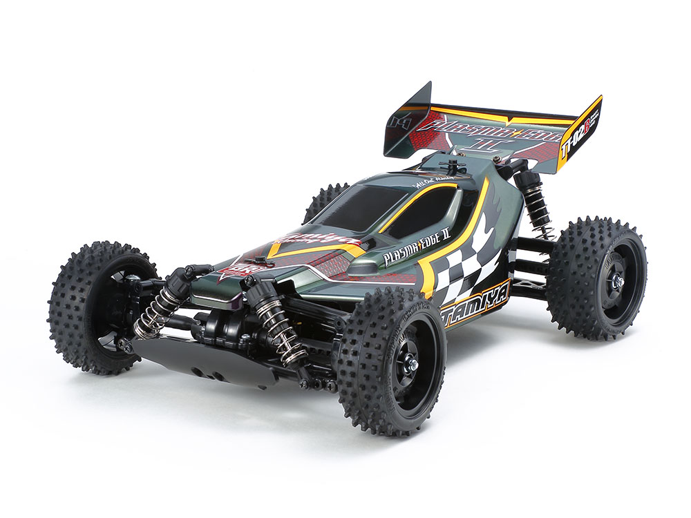 tamiya-57988-2-First-Try-Plasma-Edge-II-Iridescent-Purple-Green-Painted-body-Edition-TT-02B-Offroad-Buggy