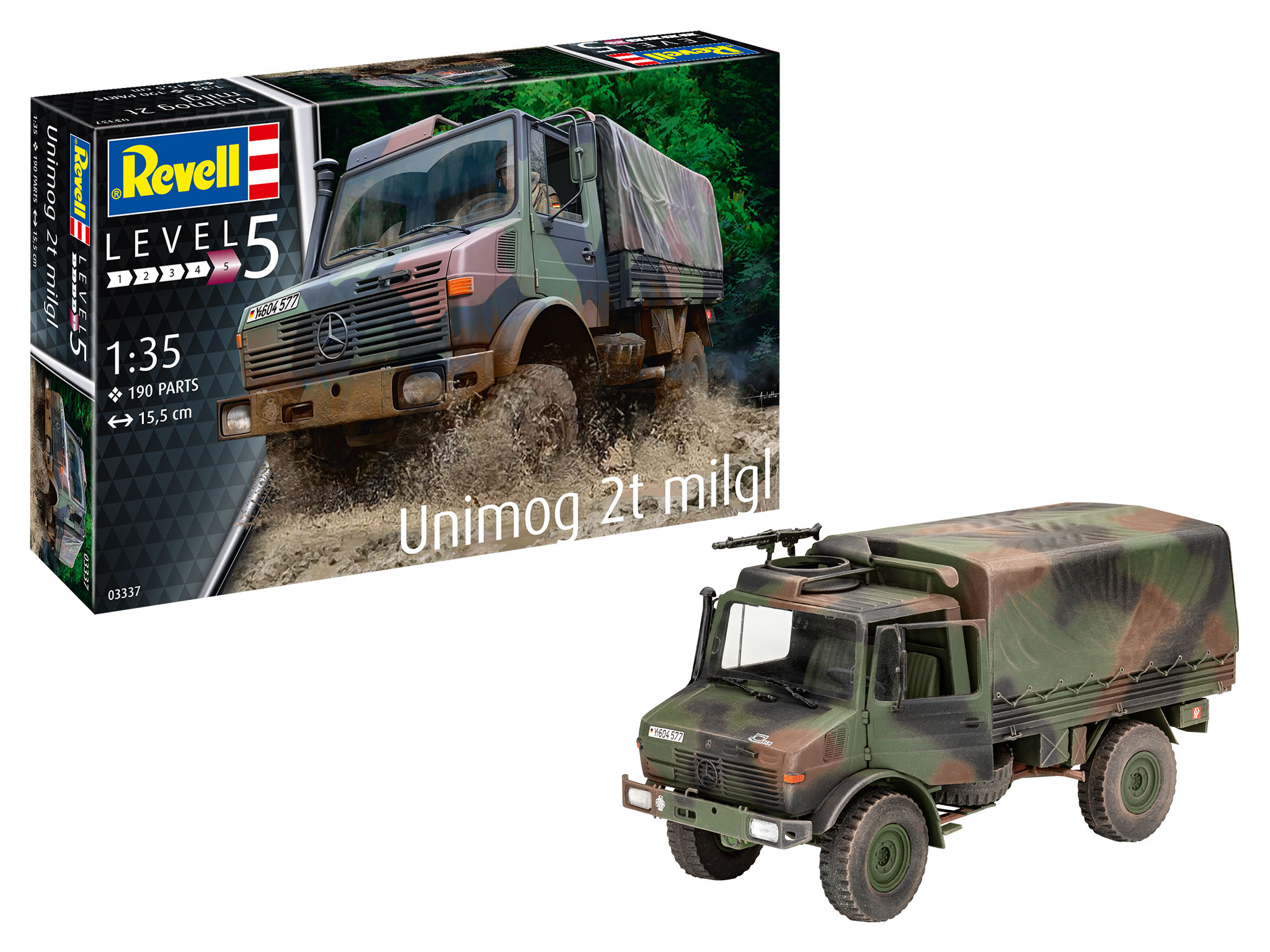 revell-03337-Unimog-2t-mil-gl-Bundeswehr-Nachschub-Versorgungsbataillon