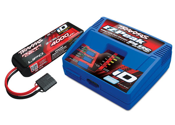 traxxas-2994G-Battery-and-Charger-Completer-Pack-mit-einem-Akku-3S-4000-mAh