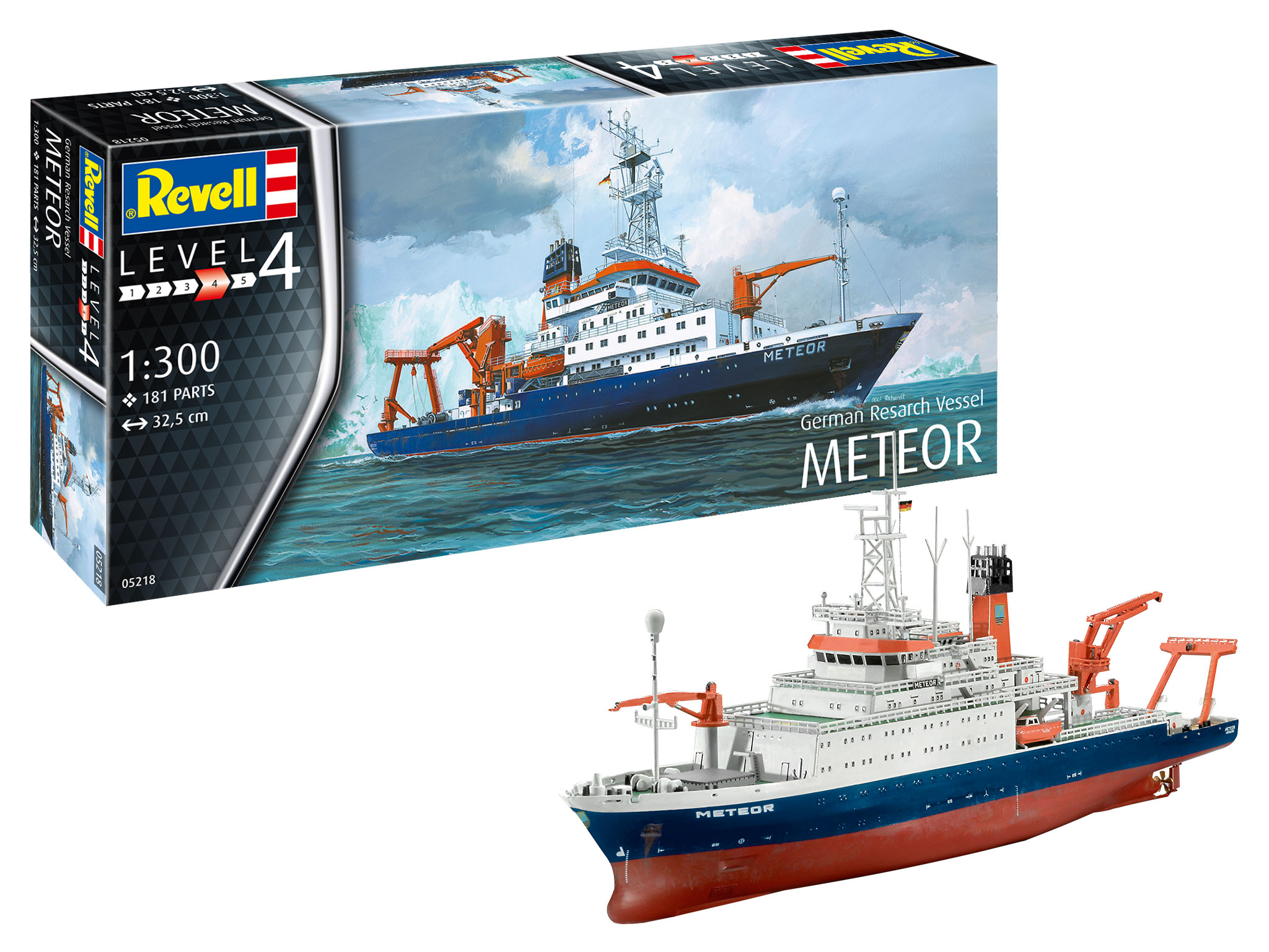 revell-05218-Deutsches-Forschungsschiff-Meteor-German-research-vessel