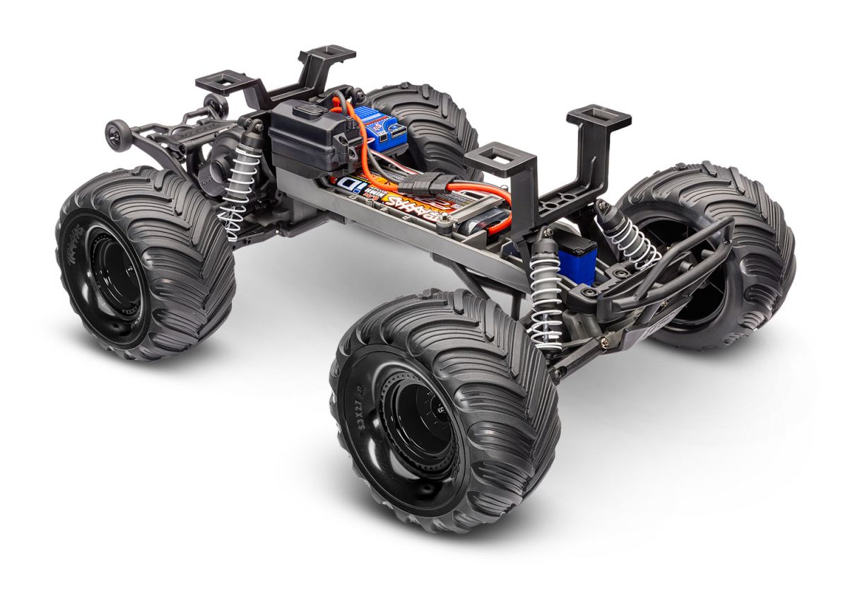 Traxxas-36254-8-BLUEX-3-Stampede-Monster-Truck-Chassis