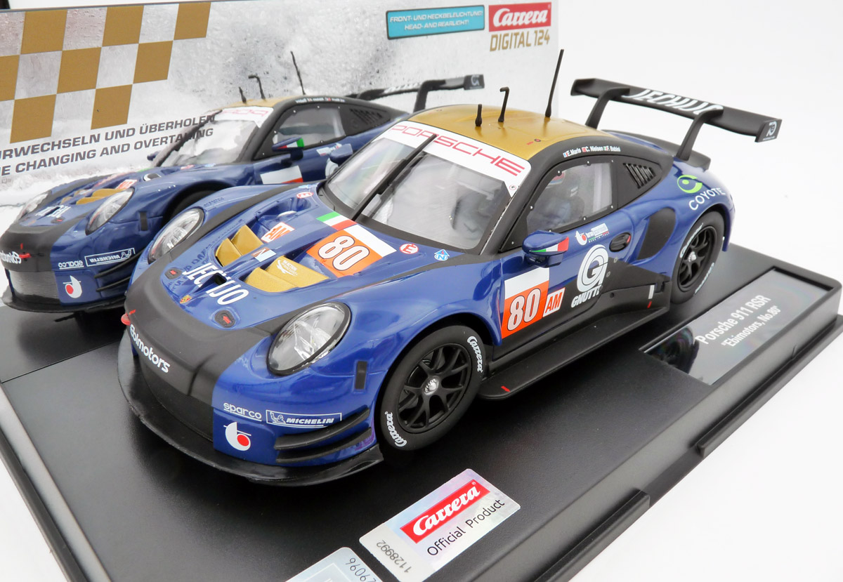 carrera-20023971-Porsche-911-RSR-Ebimotors-No-80-blau-gold carrera-20023971-Porsche-911-RSR-Ebimotors-No-80-blau-gold