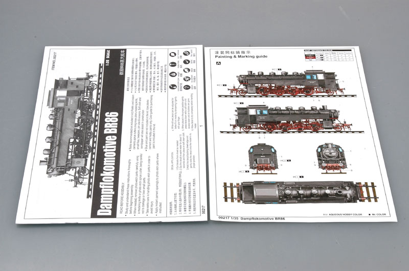 trumpeter-00217-2-Dampflokomotive-Baureihe-86-BR86-Kriegslok-Deutsche-Reichsbahn