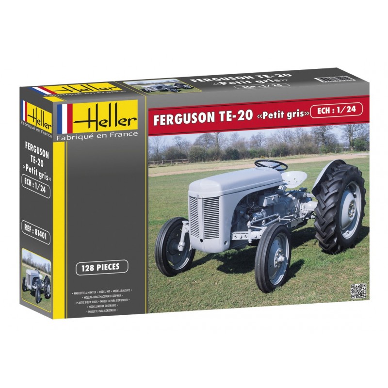 heller-81401-Ferguson-TE20-Petit-gris-Traktor