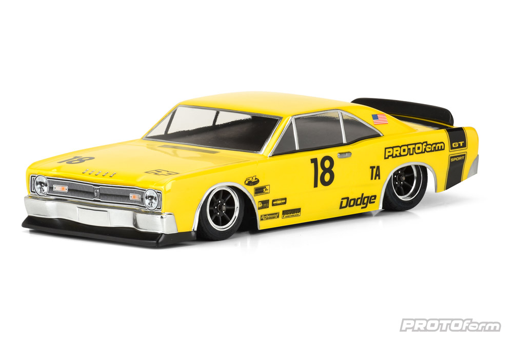 protoform-1579-30-1-Dodge-Dart-1967-Musclecar-Karosseriesatz-für-190mm-breite-Tourenwagenchassis