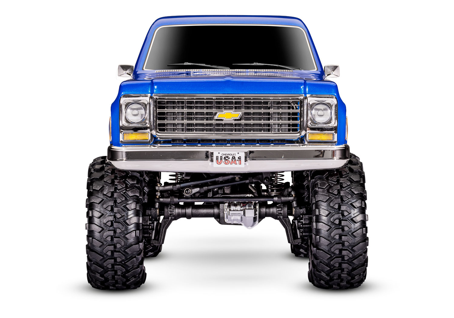 traxxas-92056-4-BLUE-5-Chevrolet-K10-Cheyenne-1979-High-Trail-Edition-blau-US-Pickup-Truck-Kühlergrill