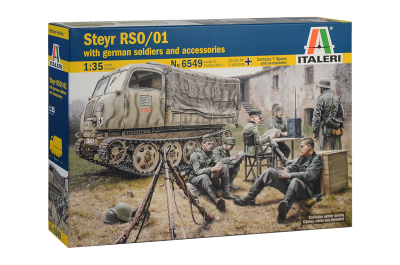 italeri-6549-Steyr-RSO01-Kettenfahrzeug italeri-6549-Steyr-RSO01-Kettenfahrzeug