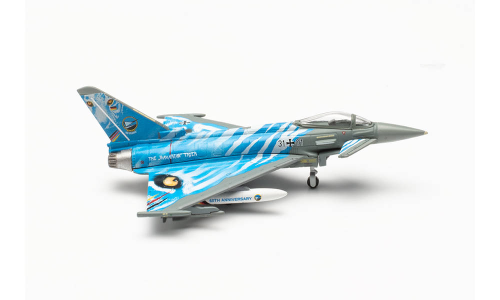 herpa-572507-Luftwaffe-Eurofighter-Typhoon-TaktLwG-74-Bavarian-Tiger-Neuburg-Air-Base-60th-Anniversary-31+01