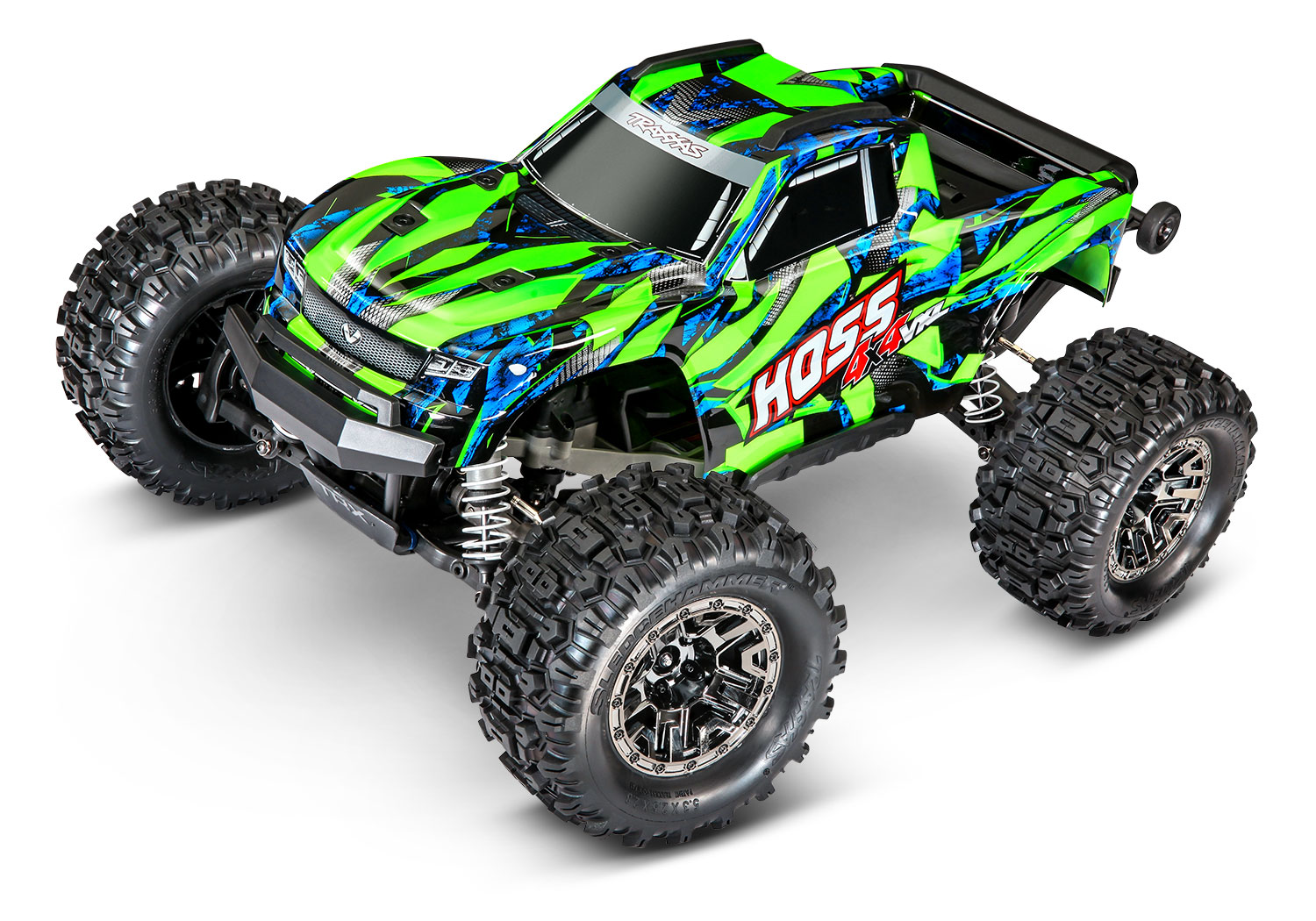 traxxas-90076-4-GRN-1-HOSS-4x4-VXL-Brushless-Pick-Up-Truck-Hammerteil