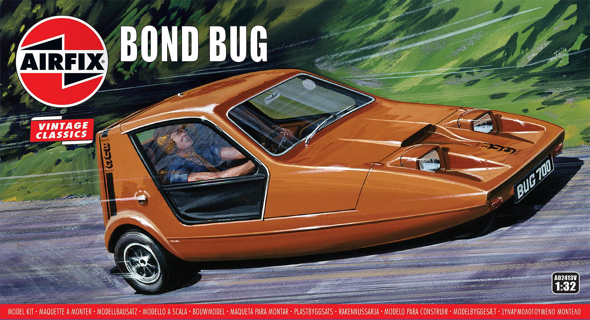 airfix-A02413V-Bond-Bug-Threewheeler-Dreirad airfix-A02413V-Bond-Bug-Threewheeler-Dreirad