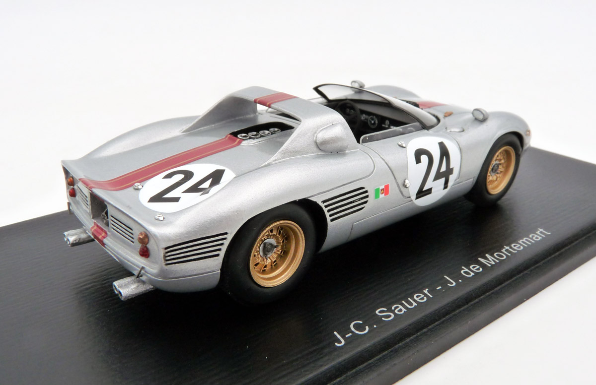 spark-S7560-2-Serenissima-Spyder-24h-Le-Mans-1966-24-Sauer-de-Mortemart