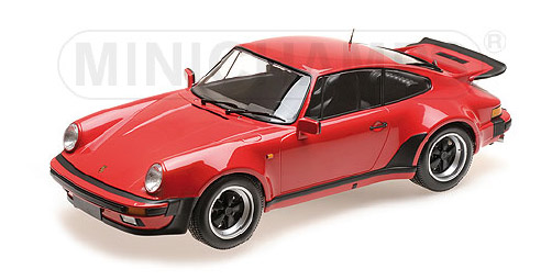 minichamps-125066115-Porsche-911-Turbo-1977-rot