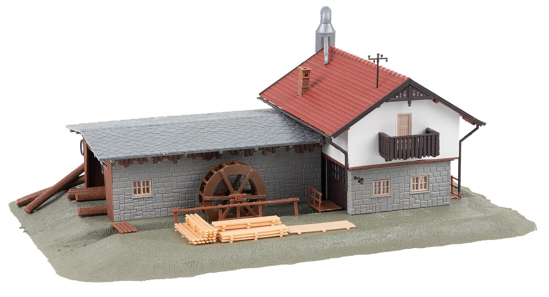 faller-191787-1-Sägewerk-Wassermühle-Zimmermann