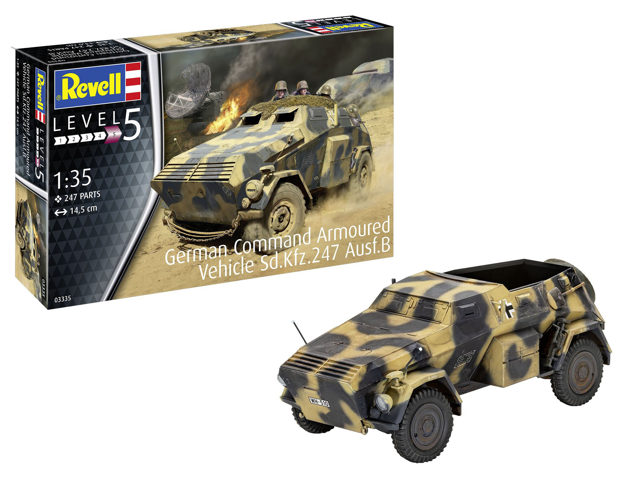 revell-03335-Sd-Kfz-247-Ausf-B-schwerer-geländegängiger-Personenkraftwagen