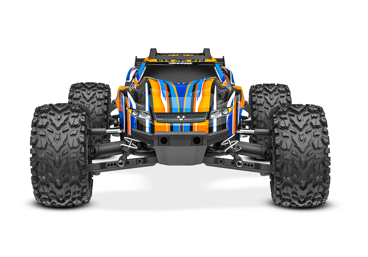 traxxas-67376-4-ORNG-5-Rustler-4x4-VXL-Extreme-Heavy-Duty-Upgrade-Frontansicht traxxas-67376-4-ORNG-5-Rustler-4x4-VXL-Extreme-Heavy-Duty-Upgrade-Frontansicht