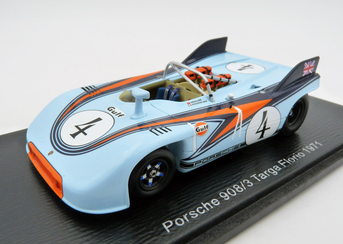 spark-S2331-1-Porsche-908-03-Gulf-Racing-Targa-Florio-1971-Pedro-Rodriguez-Herbert-Müller spark-S2331-1-Porsche-908-03-Gulf-Racing-Targa-Florio-1971-Pedro-Rodriguez-Herbert-Müller