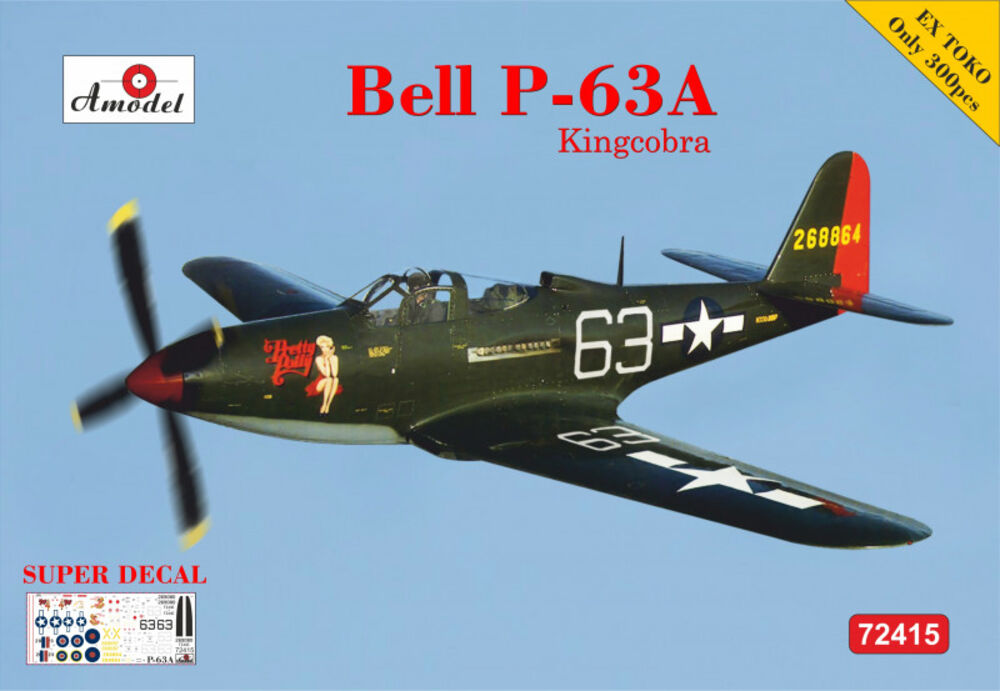 amodel-72415-Bell-P-63A-Kingcobra-Ex-Toko-limited-edition-300-pcs amodel-72415-Bell-P-63A-Kingcobra-Ex-Toko-limited-edition-300-pcs