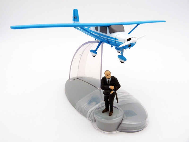 tintin-moulinsart-Cessna-150-Fastback-Sportflugzeug-Tim-und-Struppi