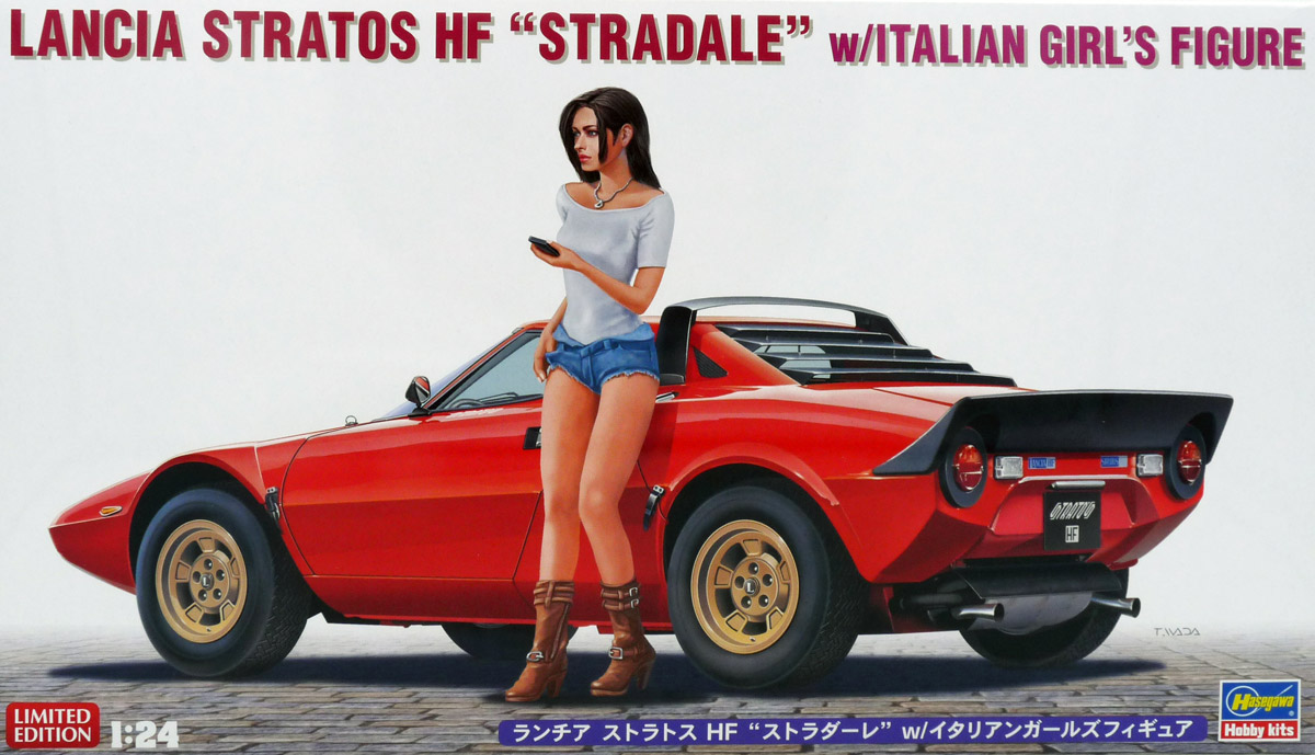 hasegawa-20543-1-Lancia-Stratos-HF-Stradale-with-italian-girl-figure-limited-edition hasegawa-20543-1-Lancia-Stratos-HF-Stradale-with-italian-girl-figure-limited-edition