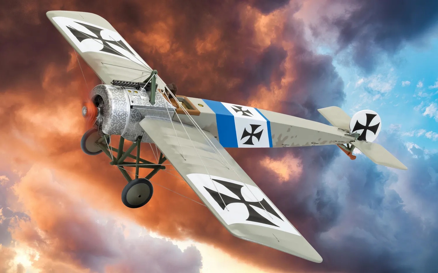 corgi-AA28703-Fokker-E-III-Eindecker-Ernst-Udet-Kampfeinsitzer-Kommando-Habsheim-1916