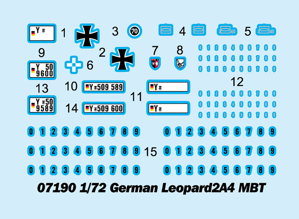 trumpeter-07190-2-Bundeswehr-Leopard-2-A4-MBT-Decals