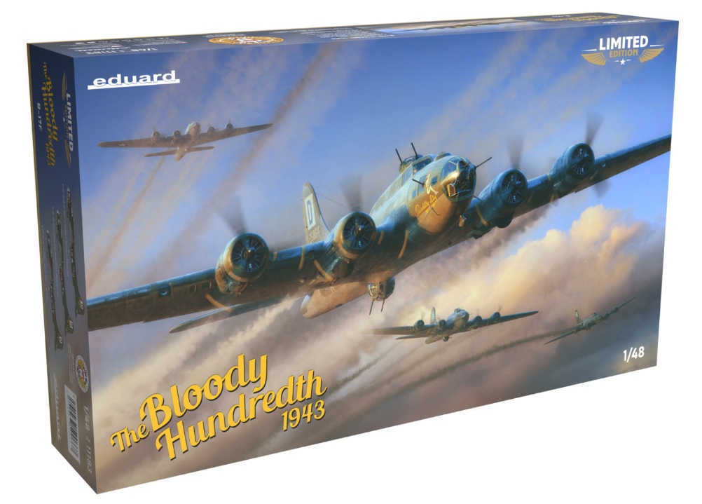 eduard-11183-1-The-Bloody-Hundreth-1943-B-17F-Bomber-100th-bomb-group-foundation eduard-11183-1-The-Bloody-Hundreth-1943-B-17F-Bomber-100th-bomb-group-foundation