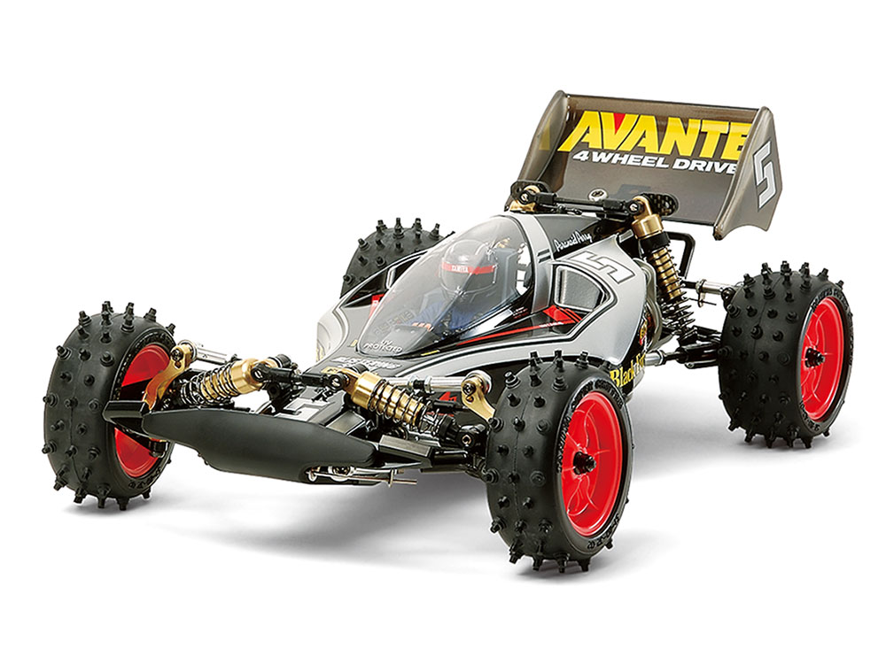 tamiya-47390-1-Avante-4wd-2011-Black-Special-limited-edition-Retro-Vintage-RC-Buggy