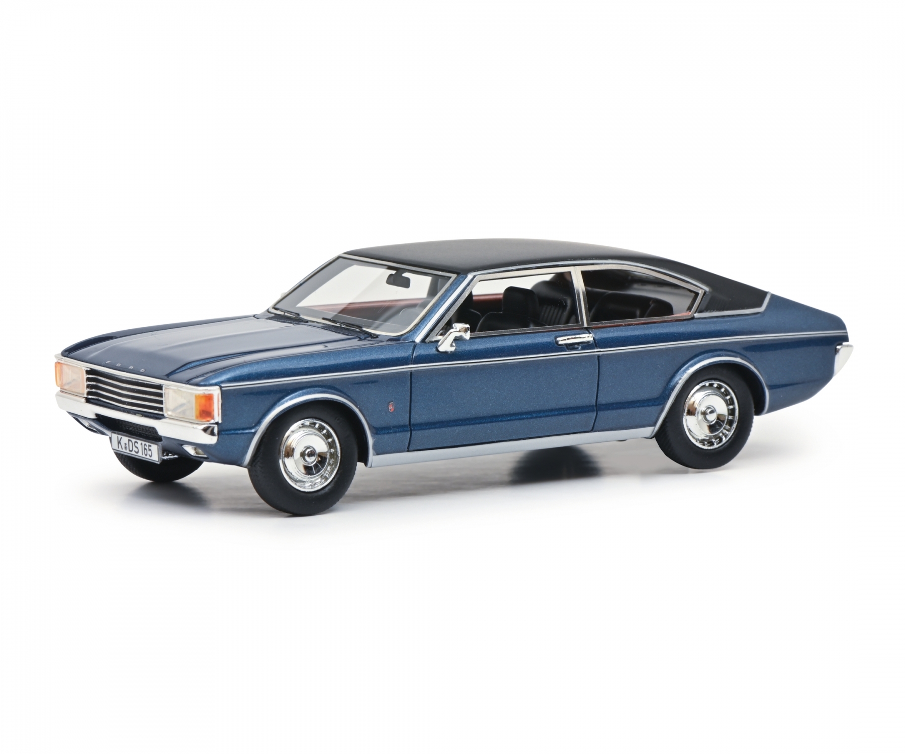 schuco-450914200-1-Ford-Granada-Coupé-blaumetallic-Vinyldach