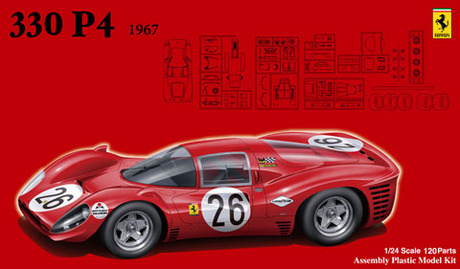 fujimi-125756-Ferrari-330-P4