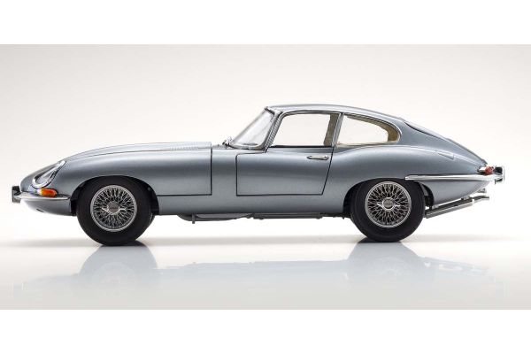 kyosho-08954GM-2-Jaguar-E-Type-Coupé-Series-1-opalescent-gunmetal-grey-metallicgrau