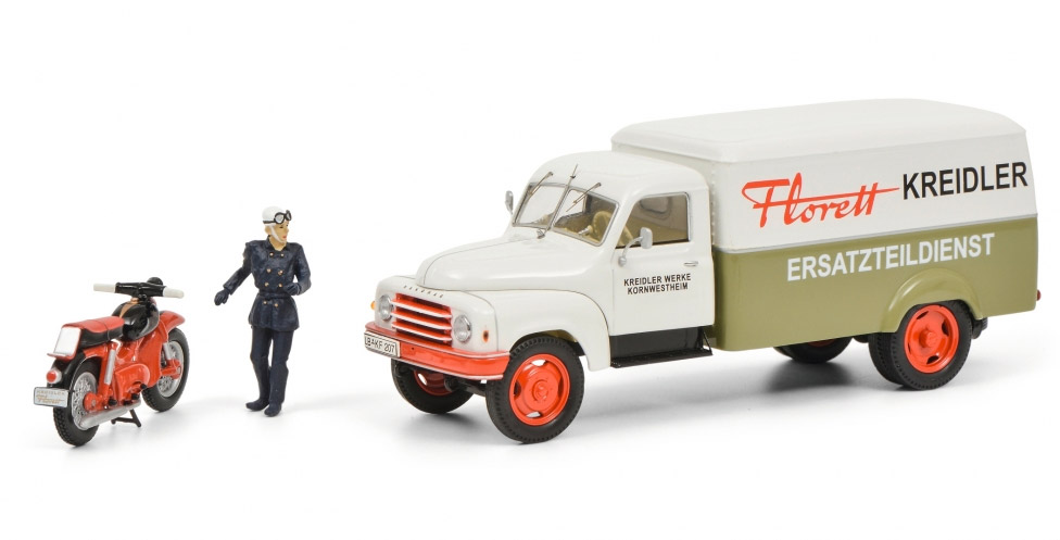 schuco-450292900-1-Hanomag-L28-Kreidler-Florett-Ersatzteile