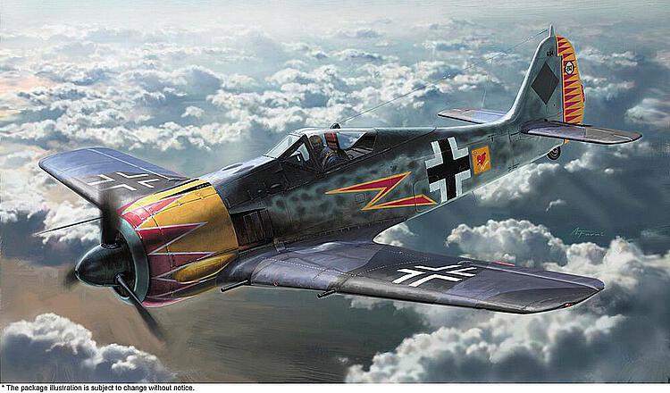 hasegawa-07492-1-Focke-Wulf-Fw190A-4-Major-Graf-Figur